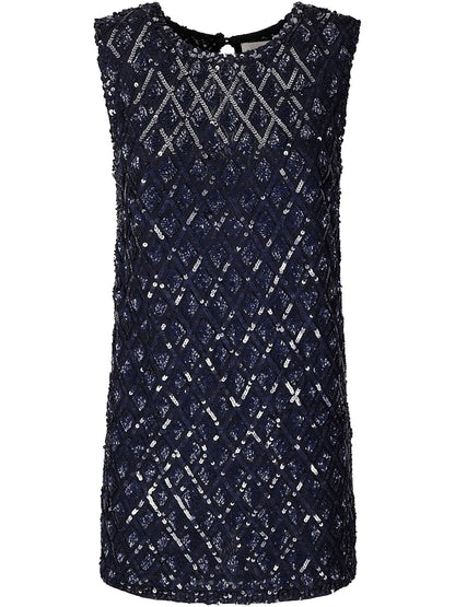 Sequinned Mini Dress