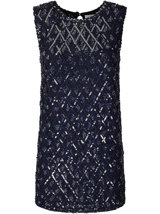 Sequinned Mini Dress