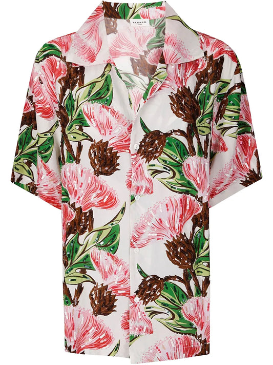 Floral-Print Shirt