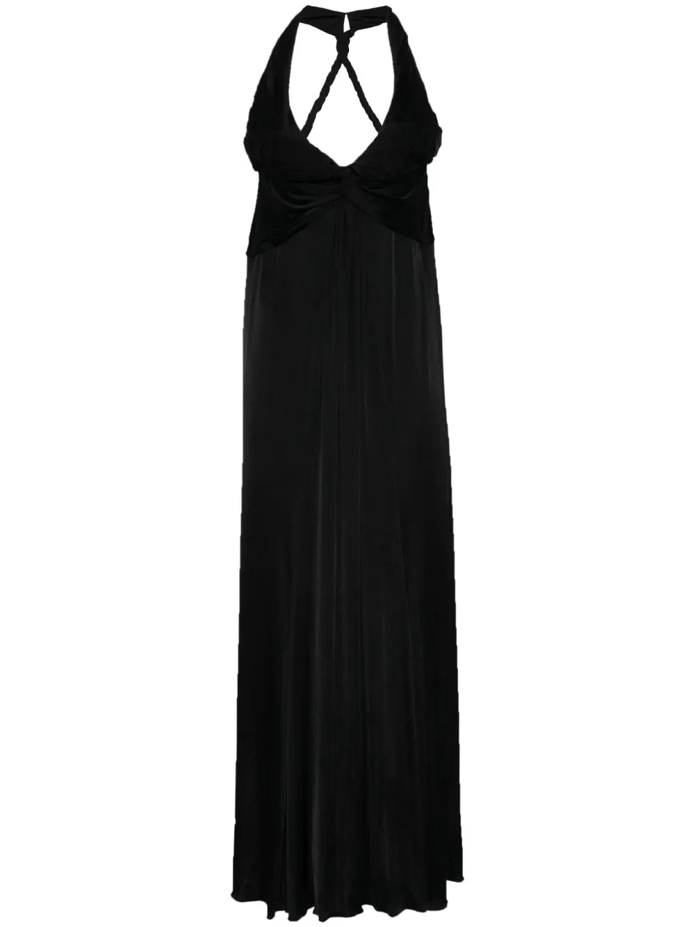 Twist-Detailing Maxi Dress
