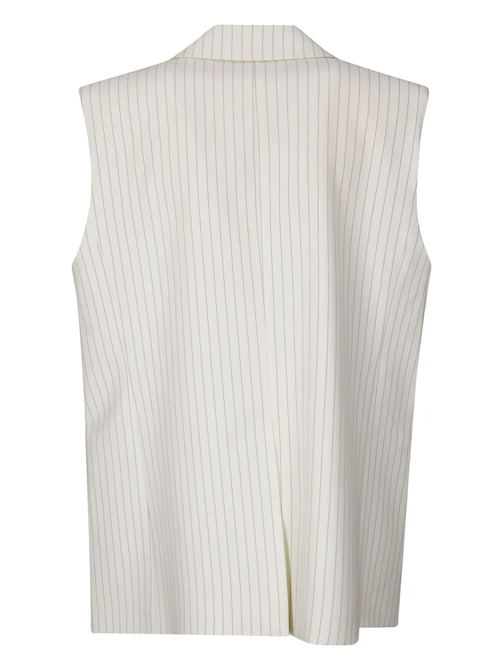 Pinstripe-Pattern Gilet