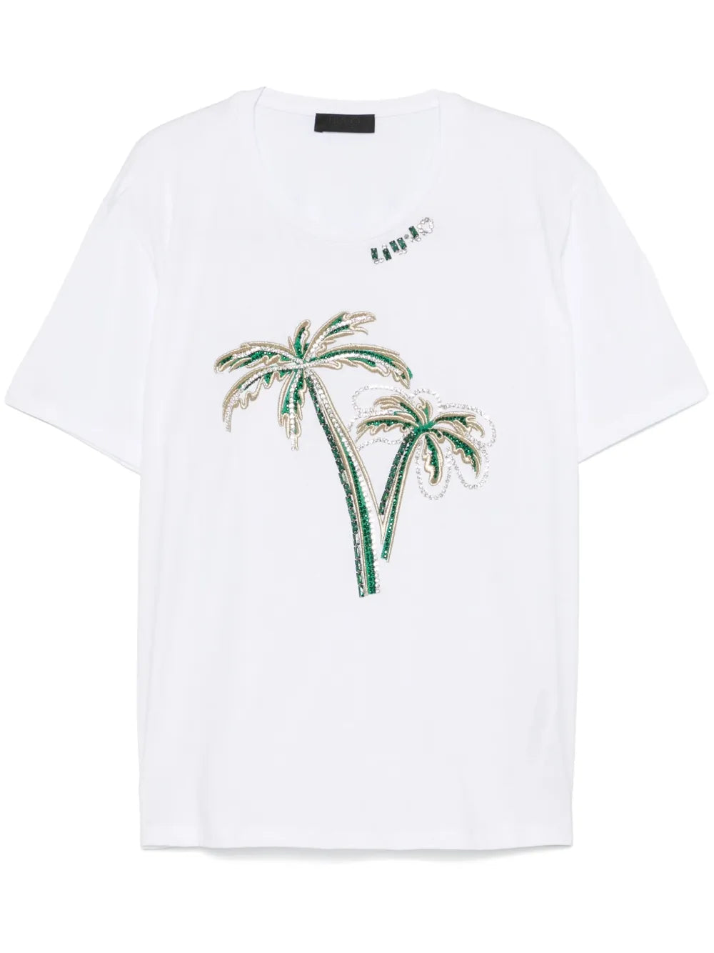 Crystal-Embellished T-Shirt