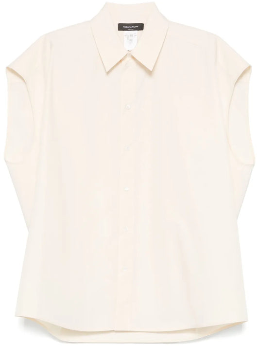Poplin Sleeveless Shirt
