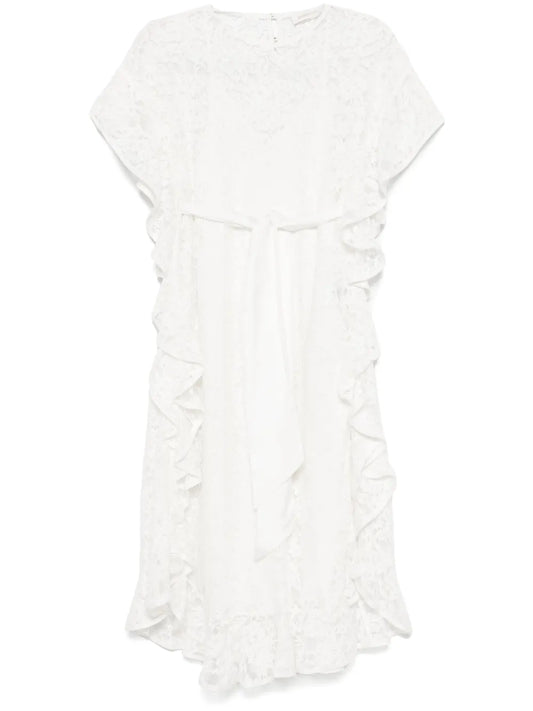 Crush Lace Midi Dress