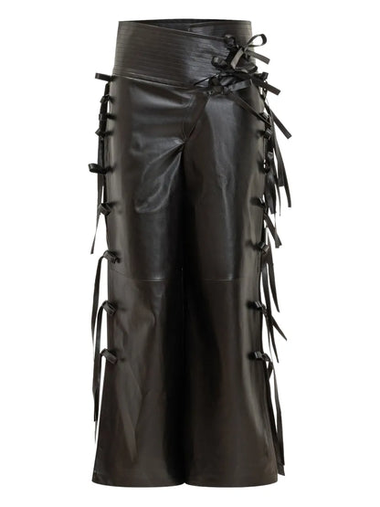 Bow-Detail Trousers