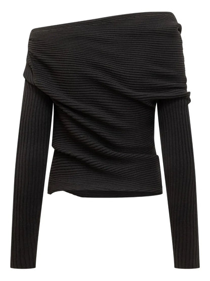 Spoon-Detail Jumper