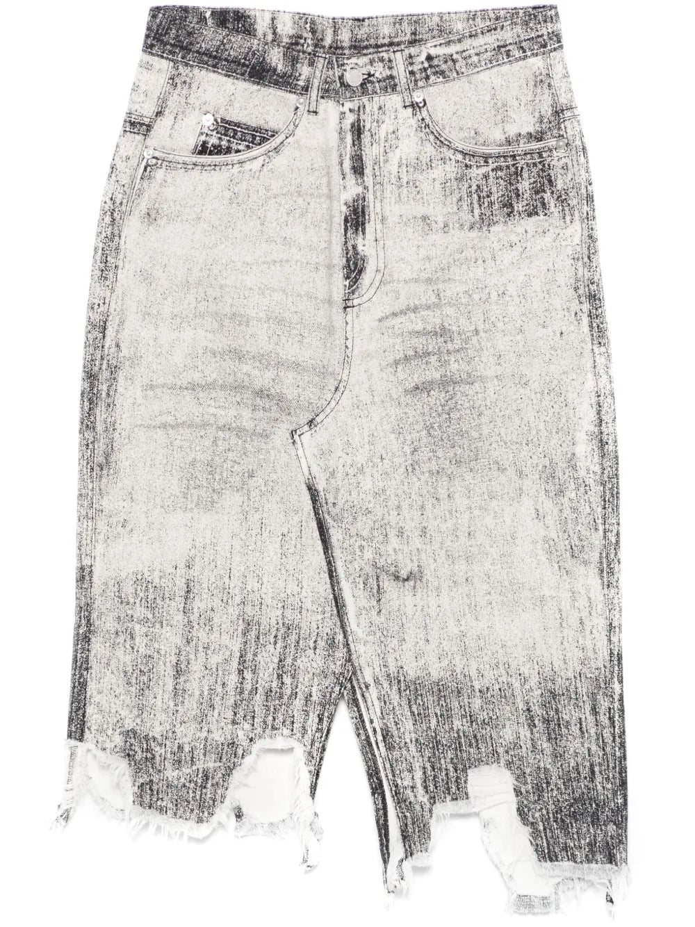 Denim Midi Skirt