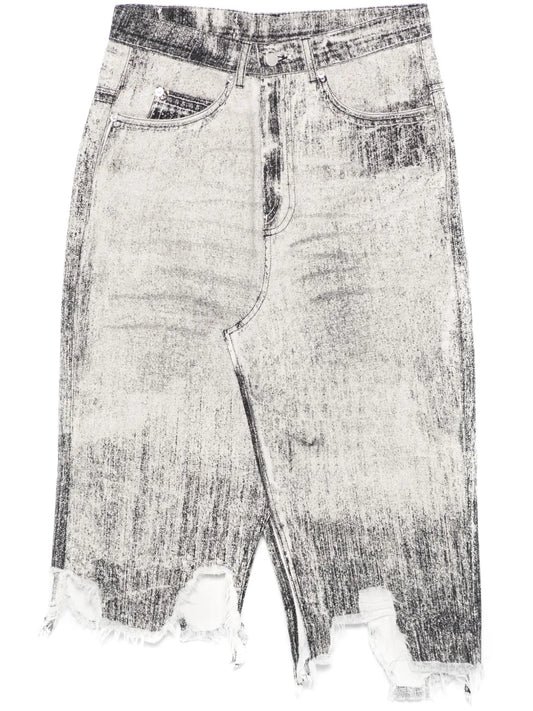 Denim Midi Skirt