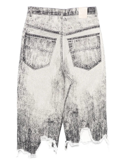 Denim Midi Skirt