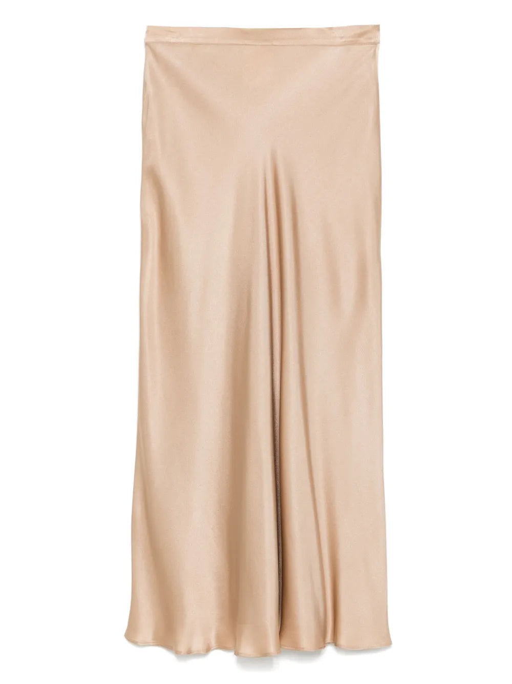 Satin Midi Skirt