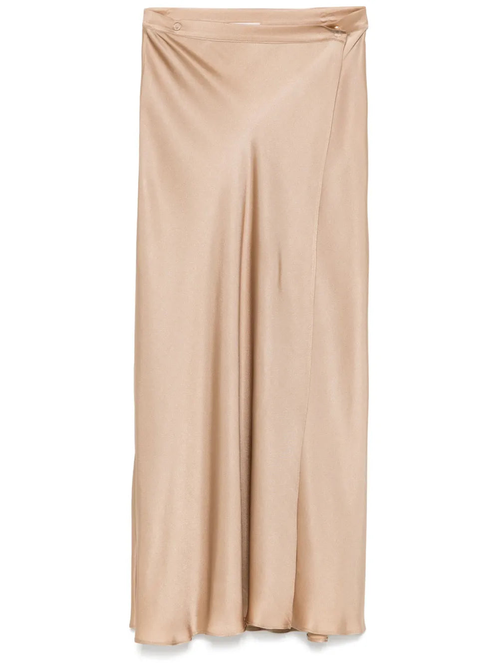 Satin Midi Skirt