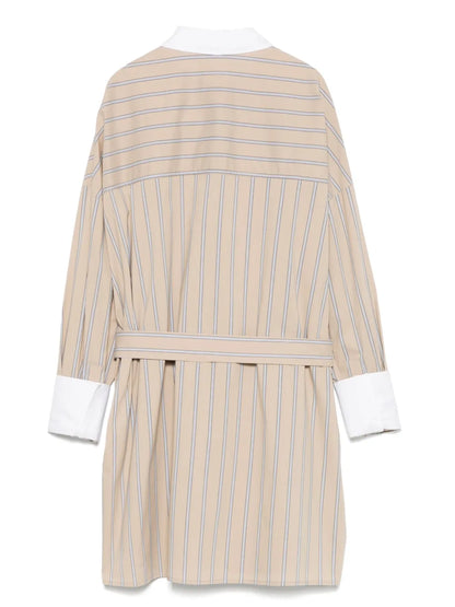 Striped Shirt Dress