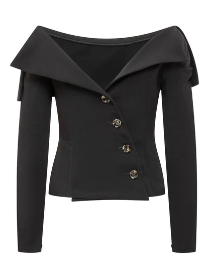 Off-Shoulder Cardigan
