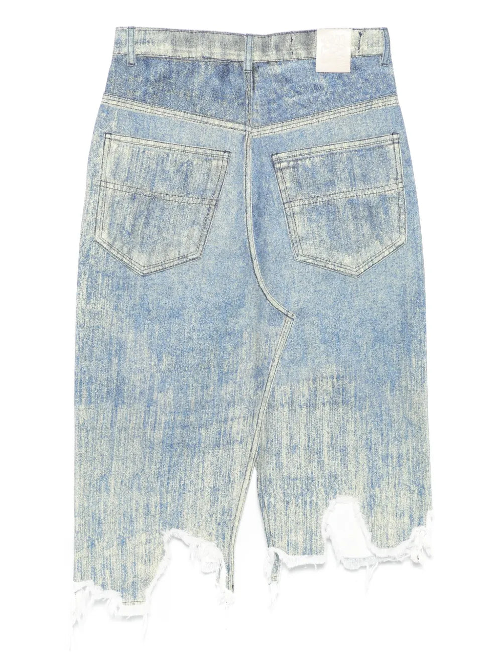 Denim Midi Skirt
