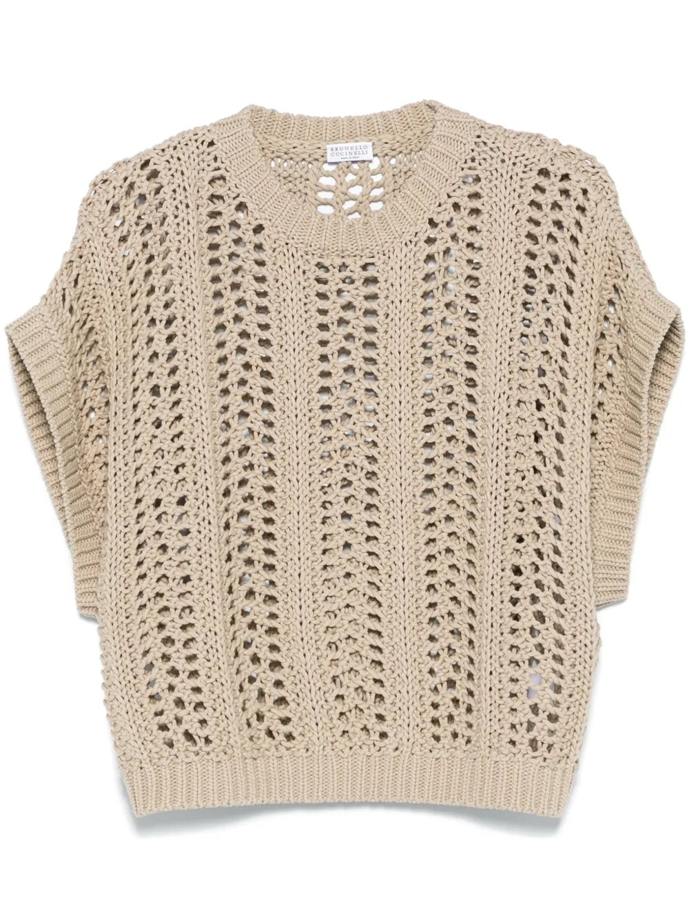 Open-Knit Vest
