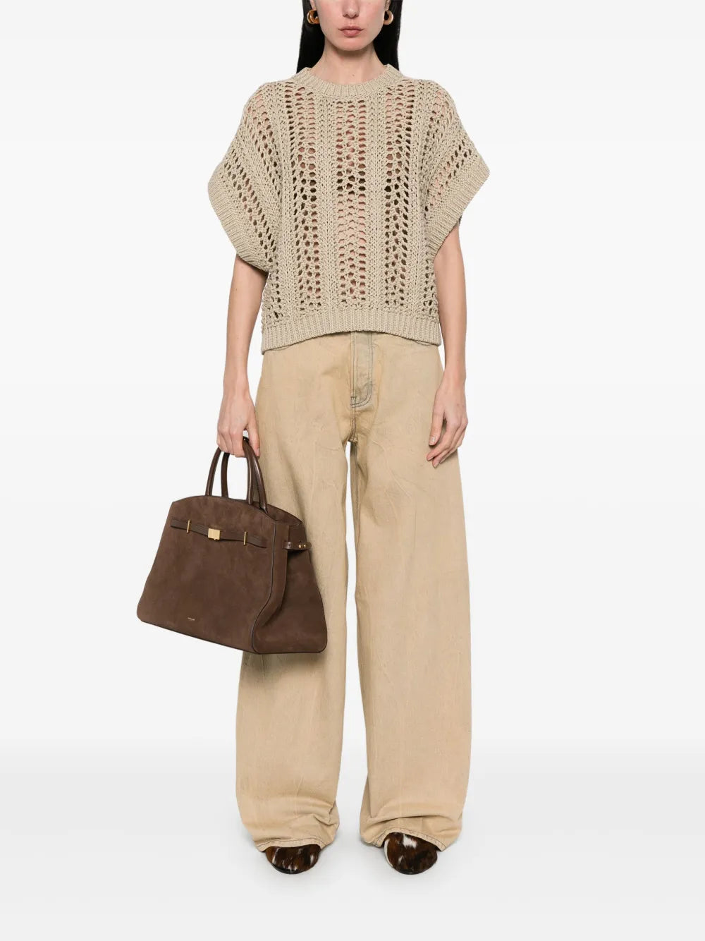 Open-Knit Vest