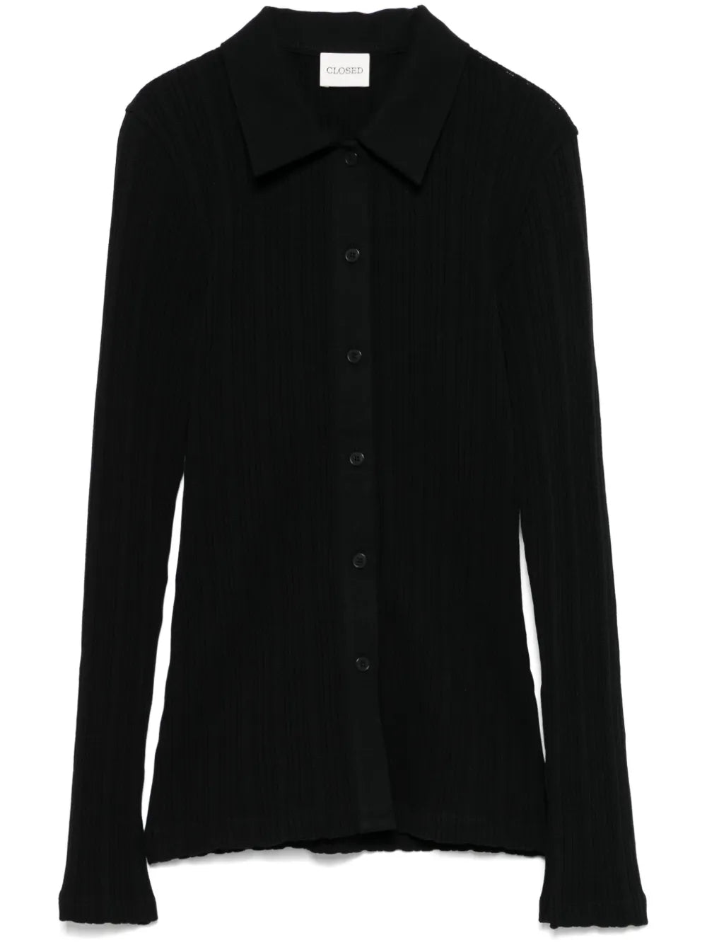 Ribbed-Knit Cardigan