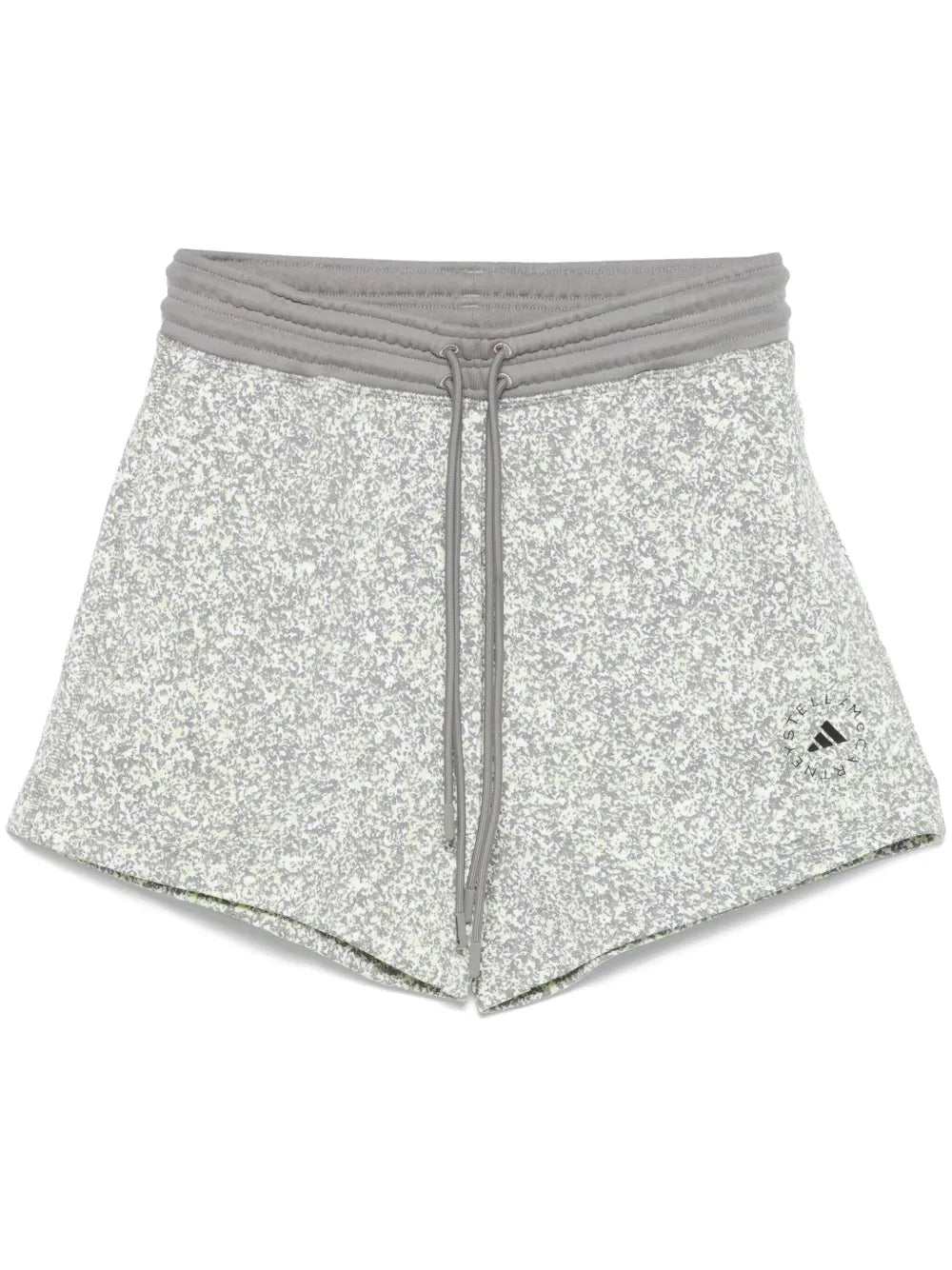 Raised-Logo Track Shorts