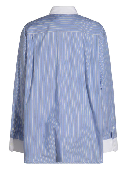 Striped Poplin Shirt
