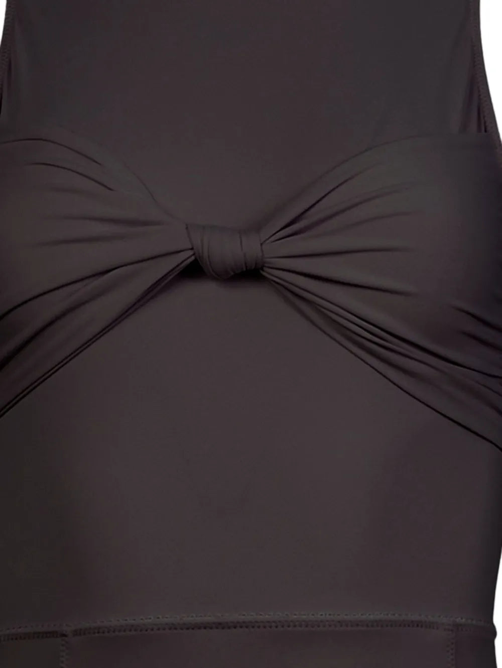 Knot-Detail Jersey Midi Dress