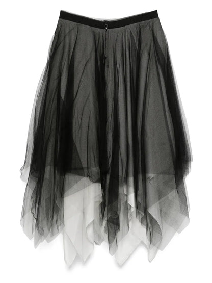 Tulle Midi Skirt