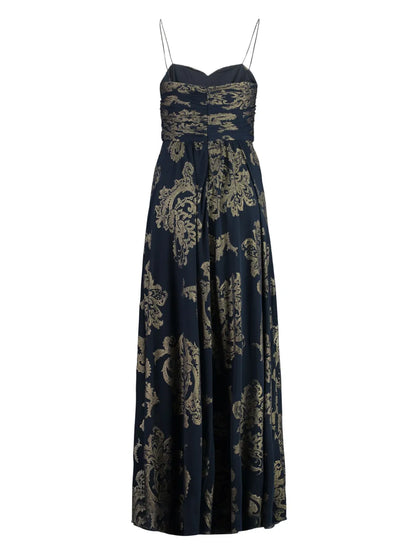 Jacquard Paisley Dress