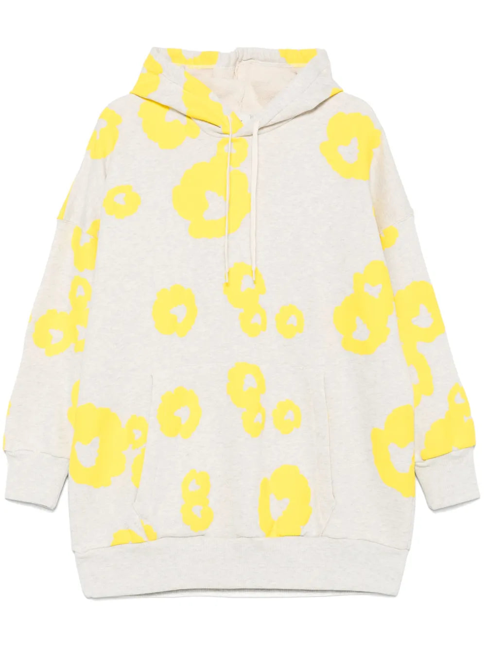 Flowers Hoodie Mini Dress