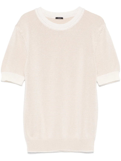 Striped Knitted T-Shirt