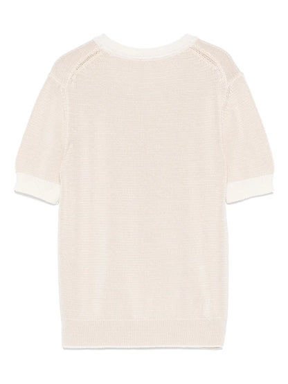 Striped Knitted T-Shirt