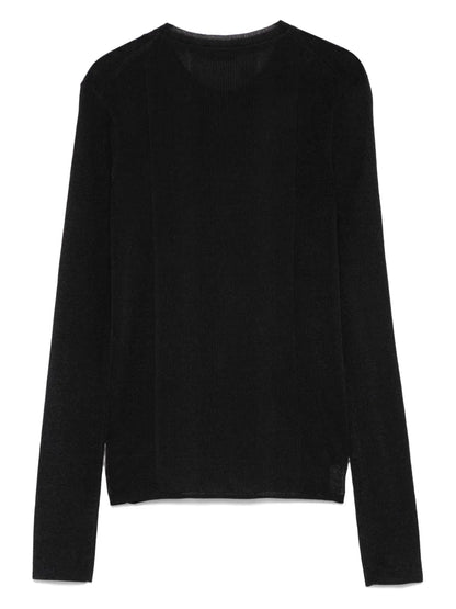 Ribbed-Knit Cardigan