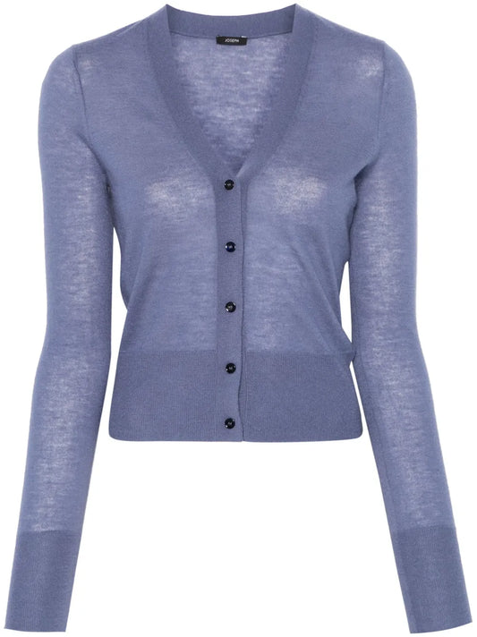 Fine-Knit Cardigan