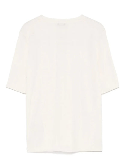 Ribbed-Knit T-Shirt