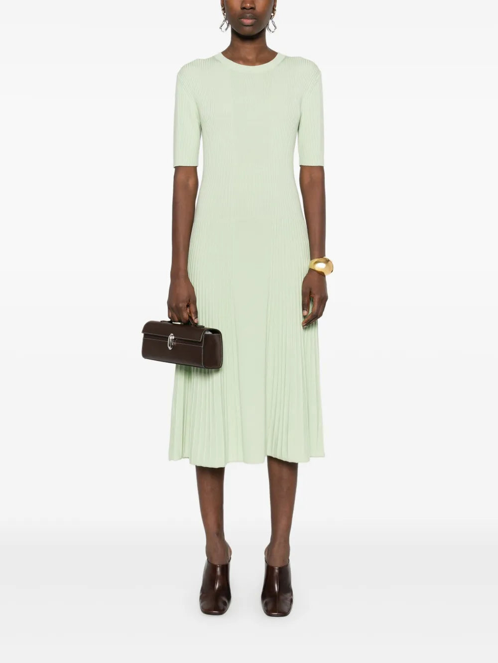 Merino-Wool Mdi Dress