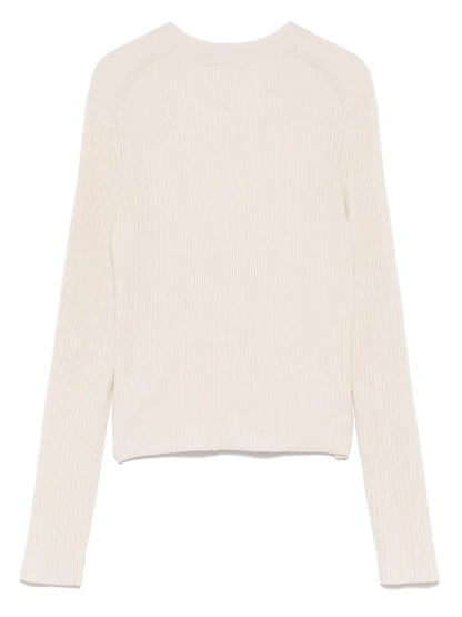 Ribbed-Knit Cardigan