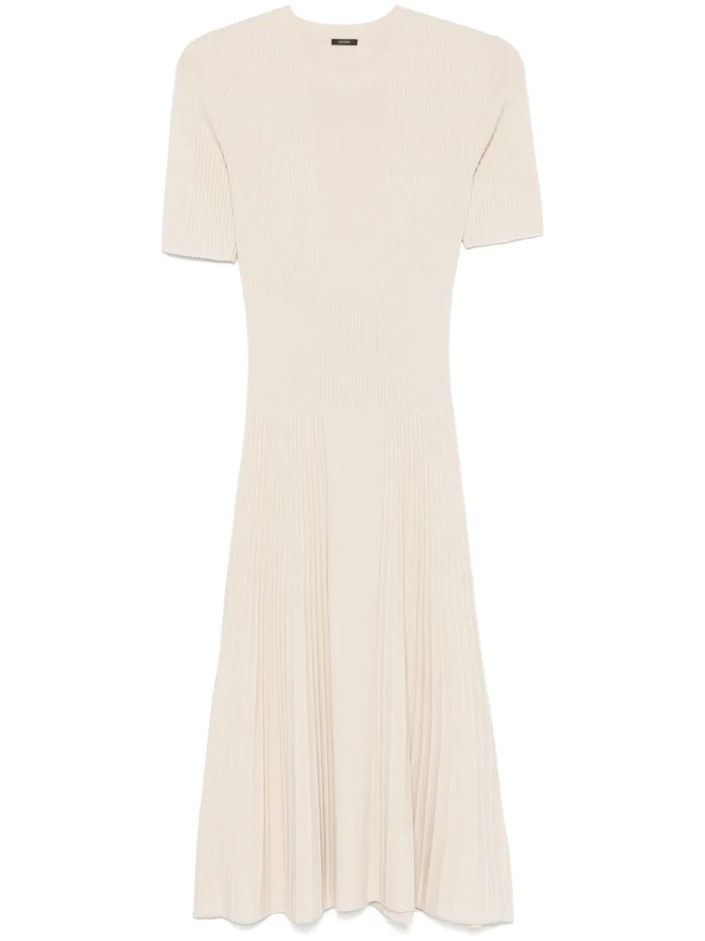 Fine-Ribbed Midi Dress