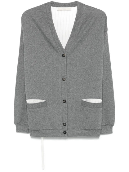 Panelled Cardigan