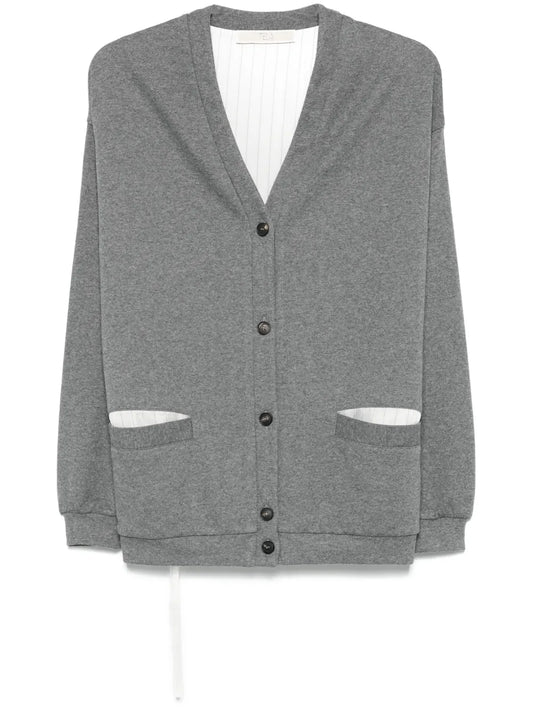 Panelled Cardigan