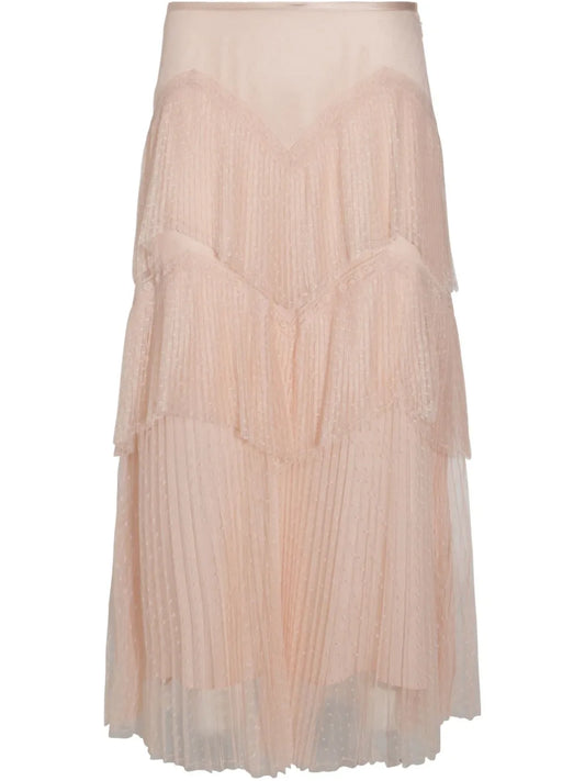 Tiered Maxi Skirt