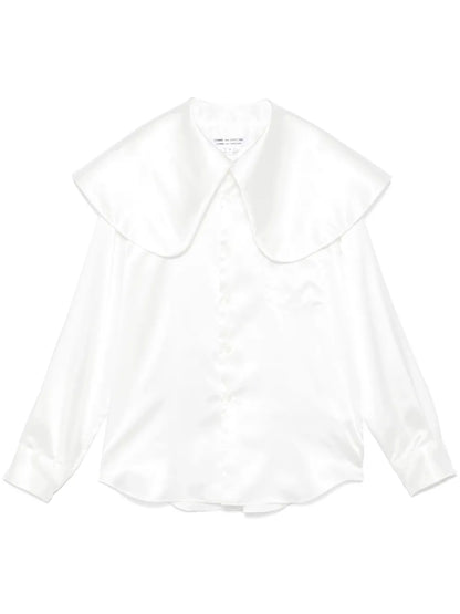Oversized-Collar Shirt