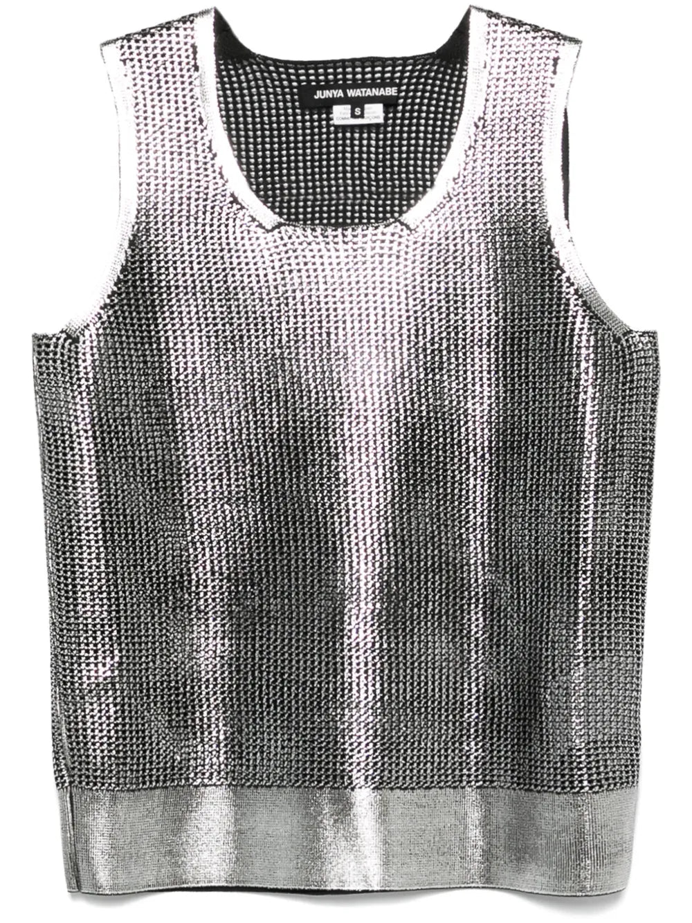 Metallic-Finish Tank Top