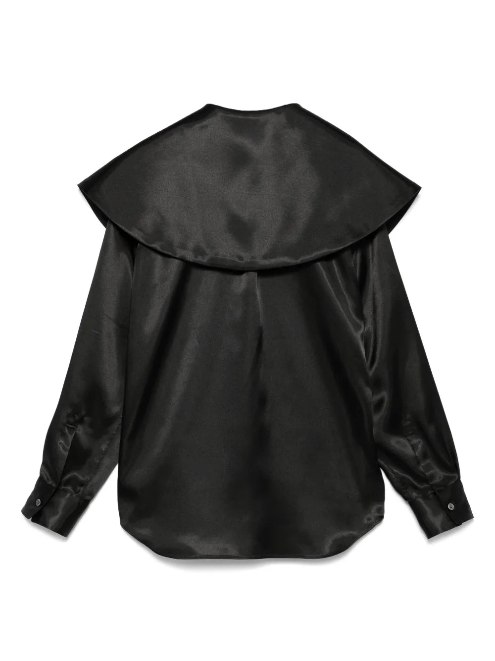 Oversized-Collar Shirt