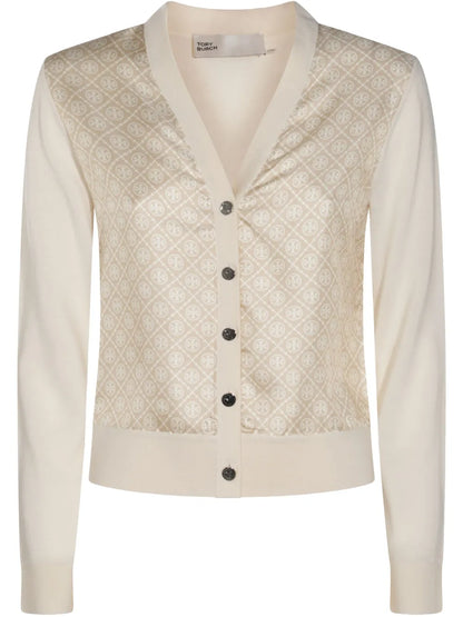 All-Over Logo Cardigan