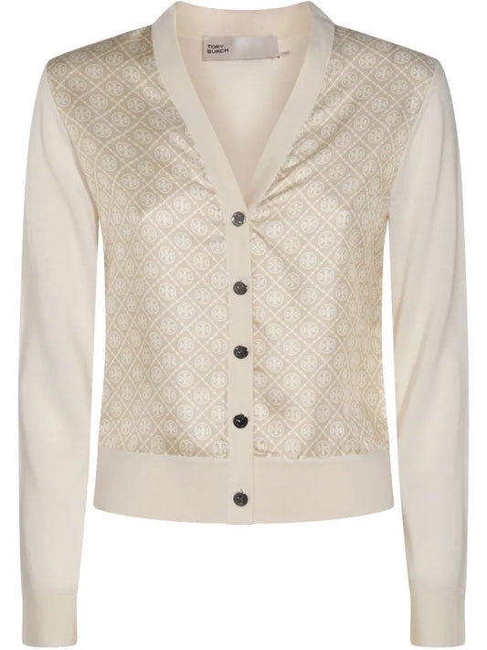 All-Over Logo Cardigan