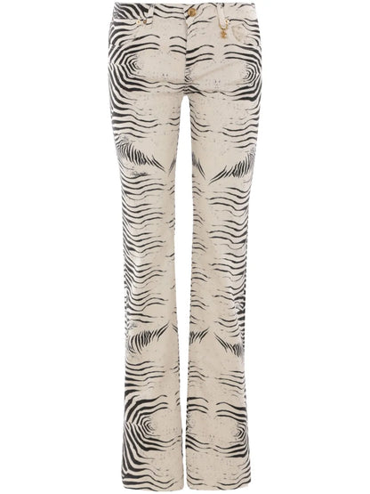 Tigress-Print Trousers