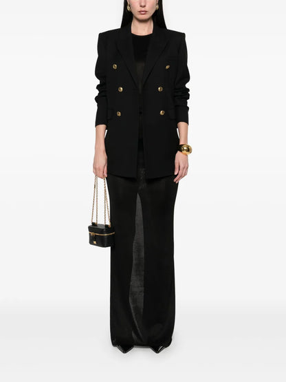 Wool Gabardine Blazer