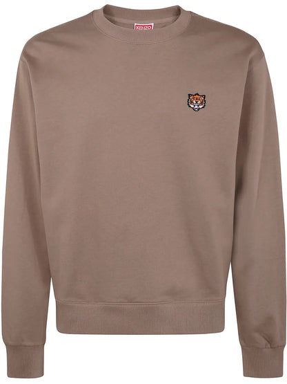 Tiger-Appliqué Sweatshirt