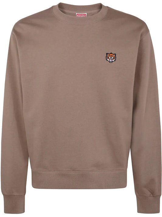 Tiger-Appliqué Sweatshirt