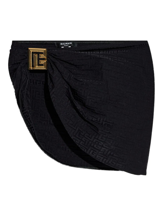 Logo-Plaque Beach Cover-Up