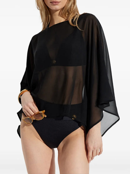 Transparent Beach Cover-Up