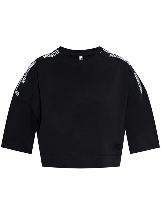 Logo-Strap Detailing T-Shirt